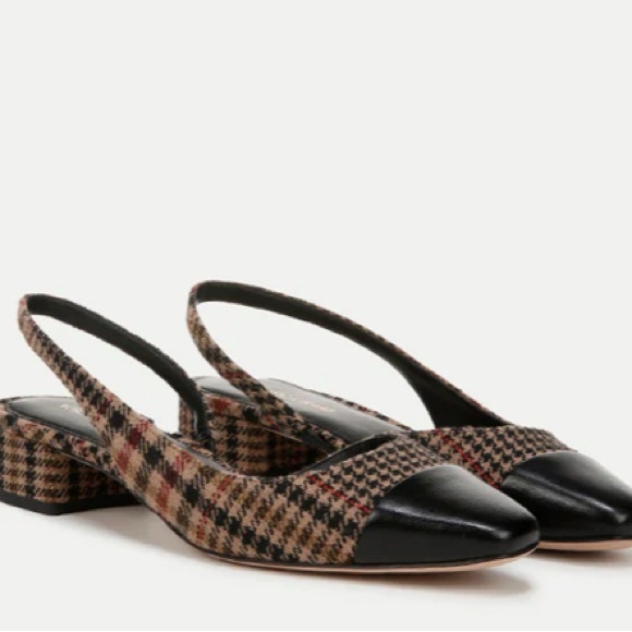 Veronica Beard Cecile Half d'Orsay Slingback Pump - Picture 2 of 9